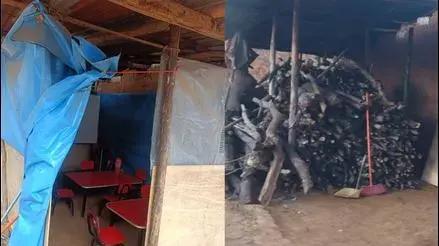 Piura: directora reporta que alumnos estudian en aulas de palos y triplay luego de que su colegio sufriera daños estructurales