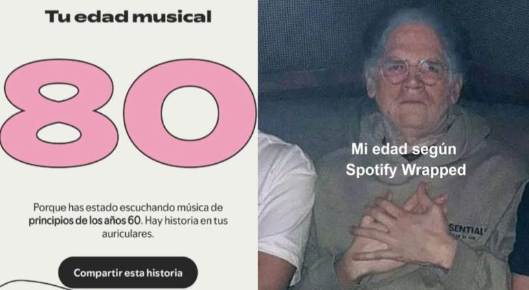 Así calcula Spotify Wrapped tu “edad de escucha”