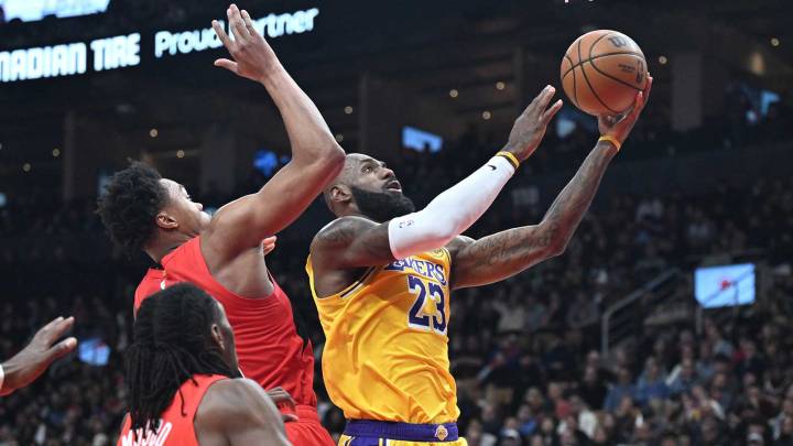 Lakers’ LeBron James hits scoring low point vs. Raptors not seen in 16 years