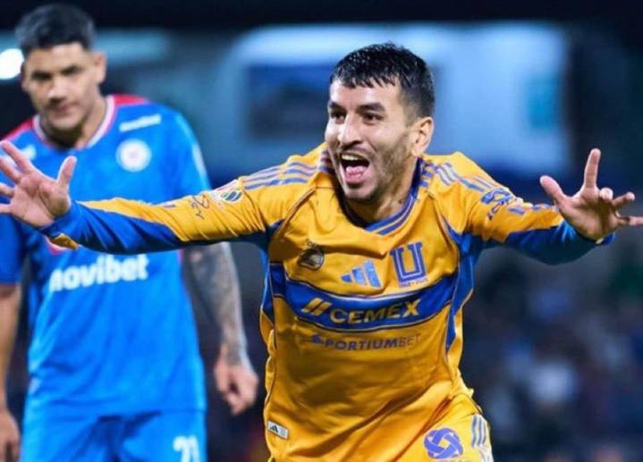 Igualan Tigres y Cruz Azul en la ida