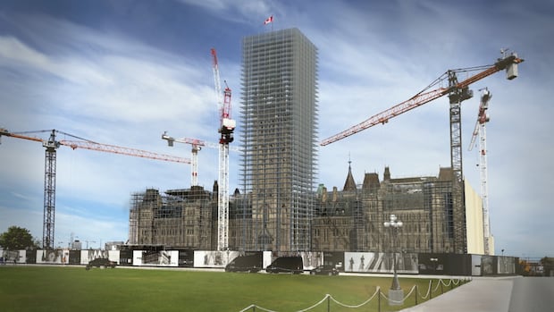 Peace Tower to take on new look as Centre Block construction continues in 2026
