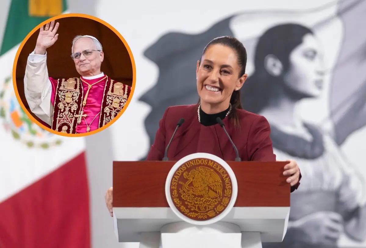 Sheinbaum busca concretar visita del Papa León XIV a México: “Estamos buscando una llamada”