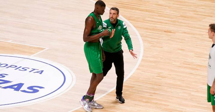 La visión de Ibon Navarro sobre Nzosa: "Lo más importante es que se sienta jugador otra vez"