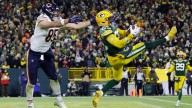 Bears' Caleb Williams laments late interception vs. Packers