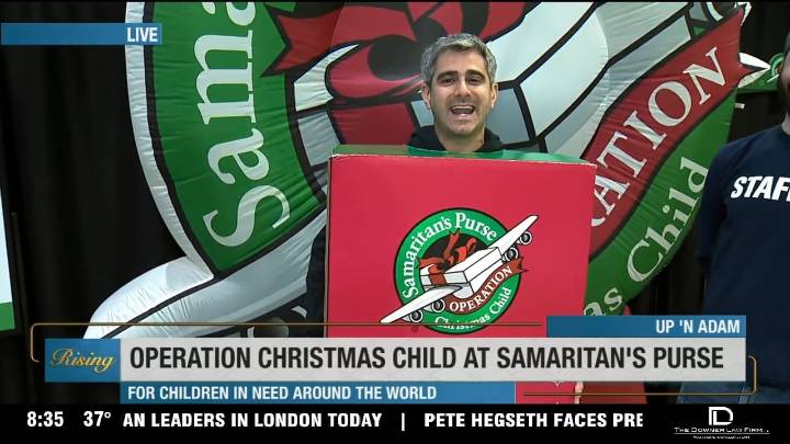 Up 'n Adam: Operation Christmas Child at Samaritan's Purse