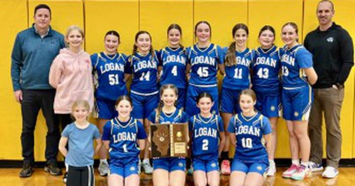 Princeton Logan win 7th grade girls 3A sectional, advance to state quarterfinals