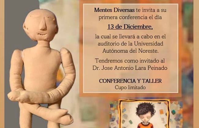 Presentan en Saltillo a TEAdoro, muñeco creado para apoyar a niños con TEA y TDAH