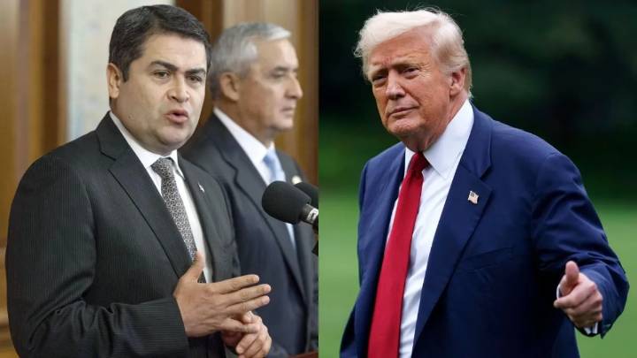 Liberan al expresidente Juan Orlando Hernández tras indulto de Trump