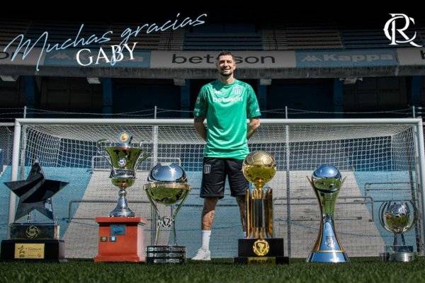 VIDEO: el homenaje de Racing a Gabriel Arias en el Cilindro de Avellaneda
