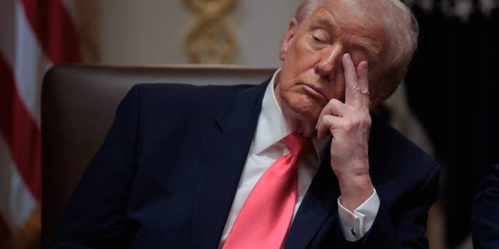 Trump says national debt is ‘peanuts’ and his tariff income will pay everyone a $2,000 dividend too