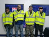 Arrestan a cuatro sujetos en posesión de vehículo con reporte de robo