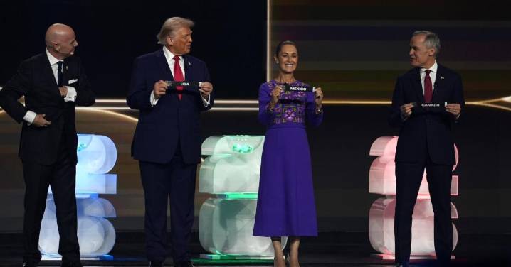 Presidenta Sheinbaum participó en el Sorteo Copa Mundial FIFA 2026