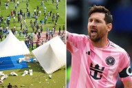 Destrozaron el estadio. Messi en la India: se fue antes por el caos y los fanáticos provocaron incidentes
