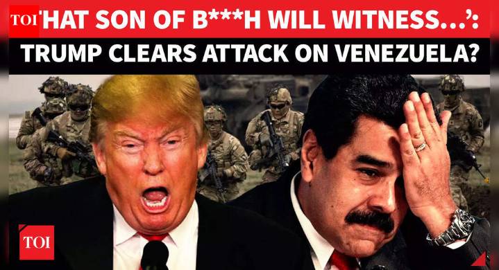 'Land Attack Very Soon': Trump Signals Direct Military Action On Venezuela