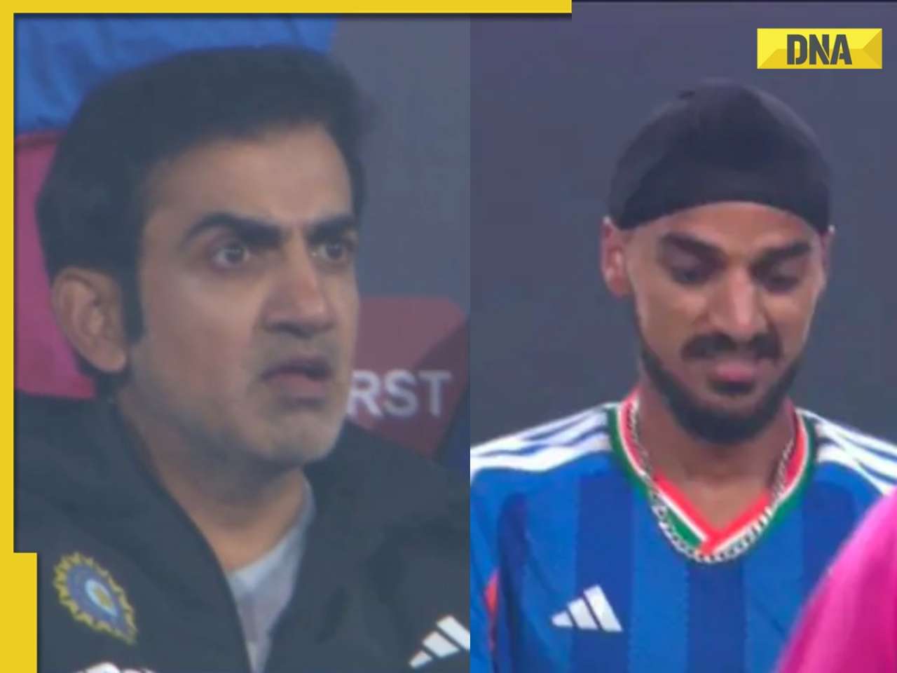 Caught on Cam: Gautam Gambhir loses cool as Arshdeep Singh bowls 7 wides in...