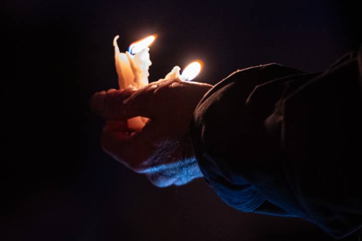 ‘A beautiful soul’: Northern Michigan community gathered to honor Rebecca Park, unborn baby with candlelight vigil