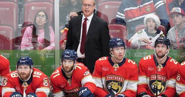 The back-to-back Cup champion Panthers are sliding. They still believe that things can turn around