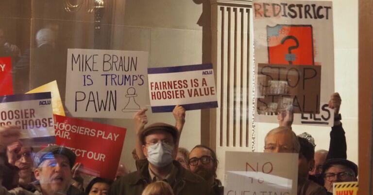 As Indiana Senate begins redistricting turn, some Republicans keep mum