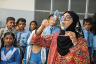 Science educator helps Pakistani children ‘imagine solutions’
