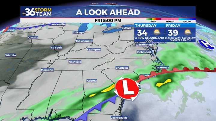 Chilly air sticks around with quiet weather into the mid