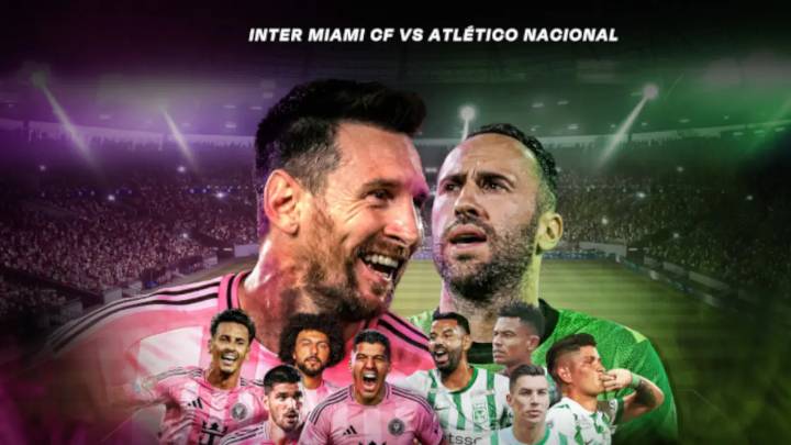 ¡Histórico! Messi jugará contra Atlético Nacional en Medallo