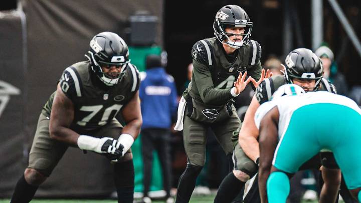 Jets RT Armand Membou Knows a Bit About QB Brady Cook