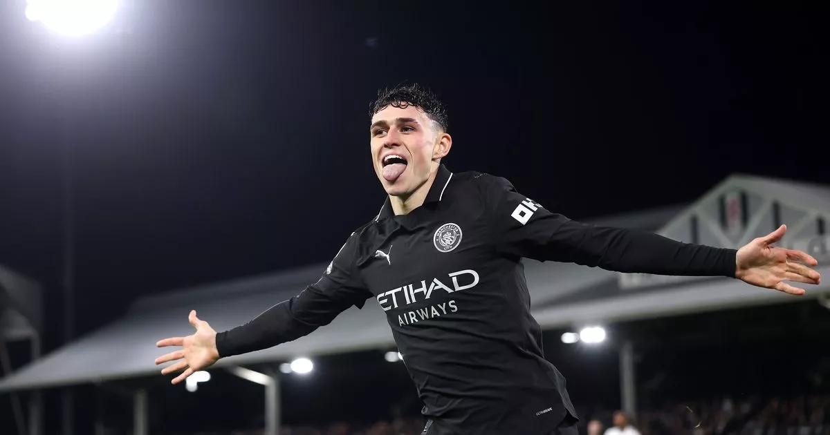 Man City player ratings vs Fulham with three 5/10s but Phil Foden shines in dramatic win