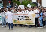 Los médicos aseguran que la huelga «ha tenido un impacto y un seguimiento importante» en Canarias