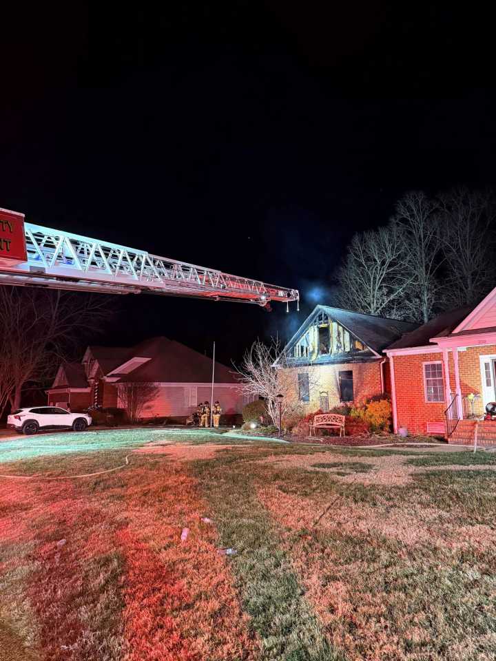 Garage Fire Damages Home in James City County’s Powhatan Secondary Subdivision