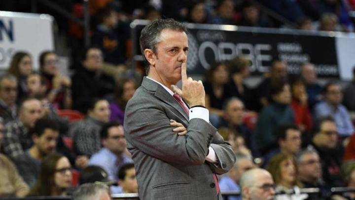 Porfi Fisac, entrenador del San Pablo Burgos: "Admiro, aprecio y valoro mucho a Ibon Navarro"
