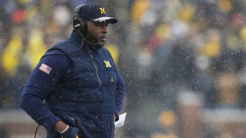 Ex-University of Michigan coach Sherrone Moore detained by police after firing
