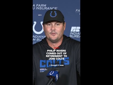 Philip Rivers comes out of retirement to join Colts