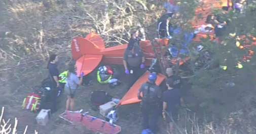 Small experimental aircraft involved in Parker County creek crash, authorities say