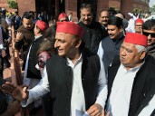 "Those who want to weaken constitution..." Akhilesh Yadav