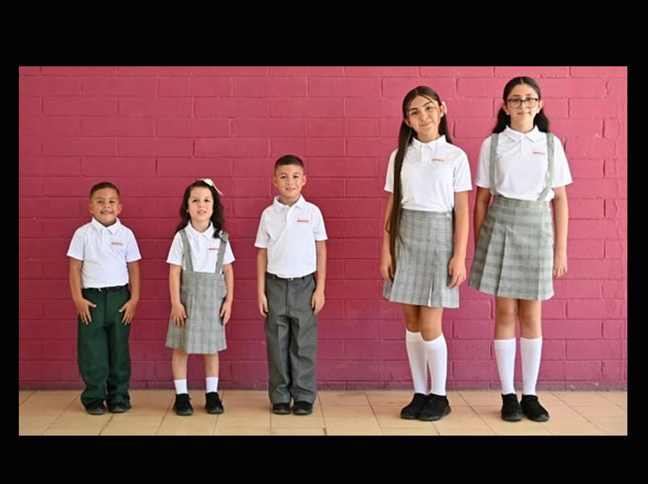 A partir del lunes 15 de diciembre inicia el registro y actualización de tallas de los nuevos uniformes escolares