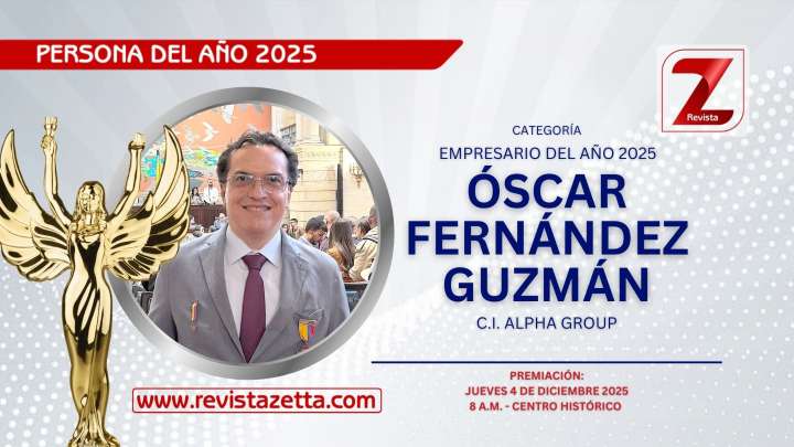 Óscar Fernández Guzmán, CEO de C.I. Alpha Group, es el Empresario del Año