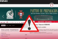 Alertan por sitios falsos de Fanki para comprar boletos del México vs Portugal y aficionados explotan contra la boletera