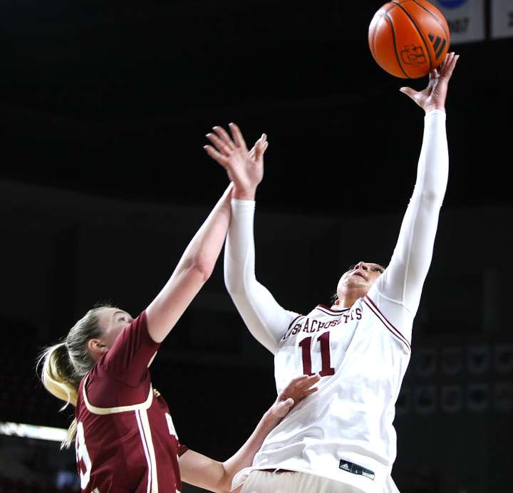 UMass women’s basketball continues undefeated start to season against Northeastern