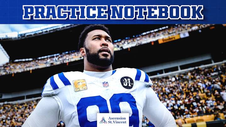Practice Notebook: DeForest Buckner explains neck injury, recovery process and potential return to Colts