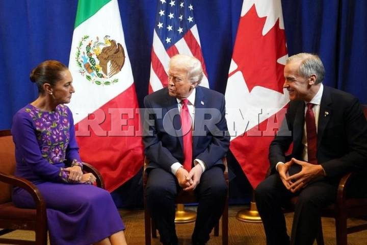 Trilateral fue positiva,  pero sin acuerdos,  dice Sheinbaum