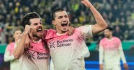 Maza scores as Leverkusen knocks Dortmund out of German Cup 1