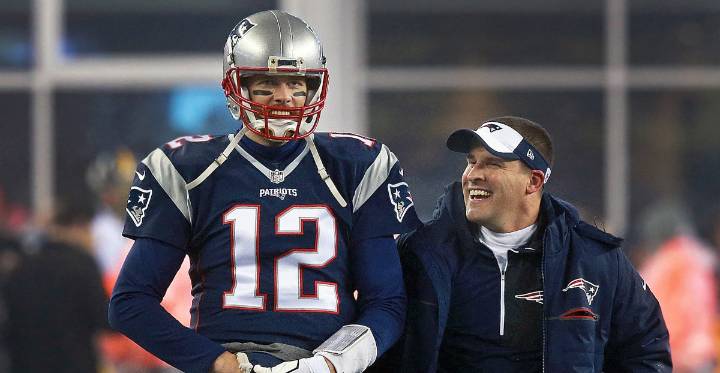 Tom Brady praises Drake Maye after talk with Patriots OC Josh McDaniels