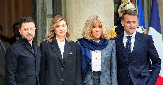 Zelensky and Macron Meet in Paris Again