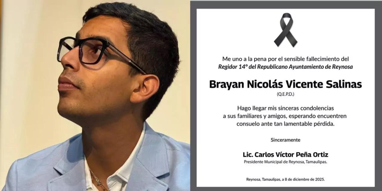 Hallan sin vida a regidor de Reynosa en edificio de la CDMX; investigan robo y posible asesinato por asfixia