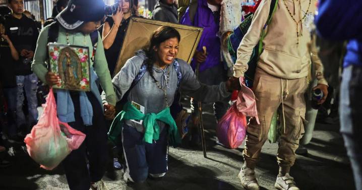 Believers in Our Lady of Guadalupe flock to her Mexico City shrine, in photos