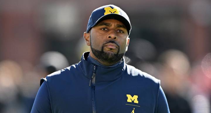 Ex Michigan Coach Sherrone Moore Detained by Police After He’s Fired for ‘Inappropriate Relationship’ | Sherrone Moore, Sports 