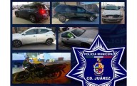 Recuperó la SSPM seis vehículos robados