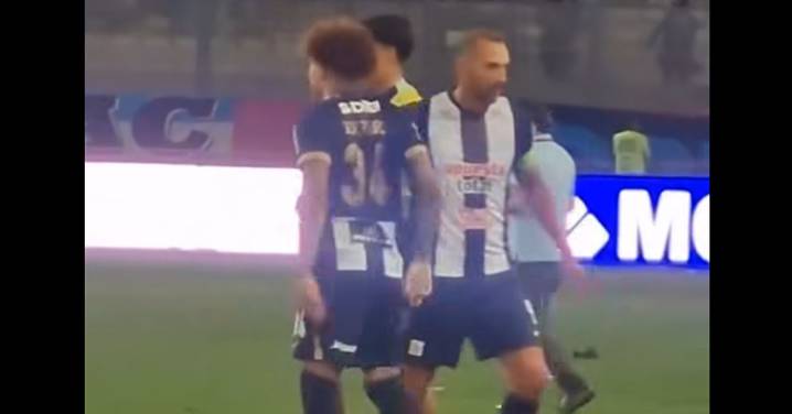 Alianza Lima: Revelan el frío saludo entre Hernán Barcos y Paolo Guerrero tras el empate ante Cristal