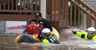 Families flee homes amid catastrophic flooding in western Washington