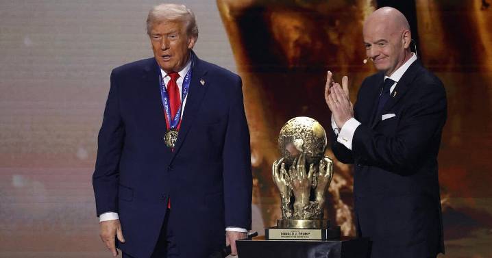 At the 2026 World Cup draw, the winner is... Donald Trump